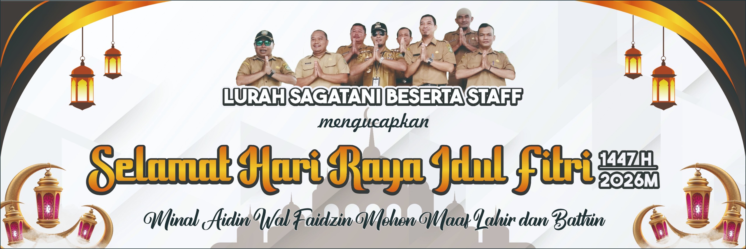 Banner Kelurahan Sagatani Pemerintah Kota Singkawang